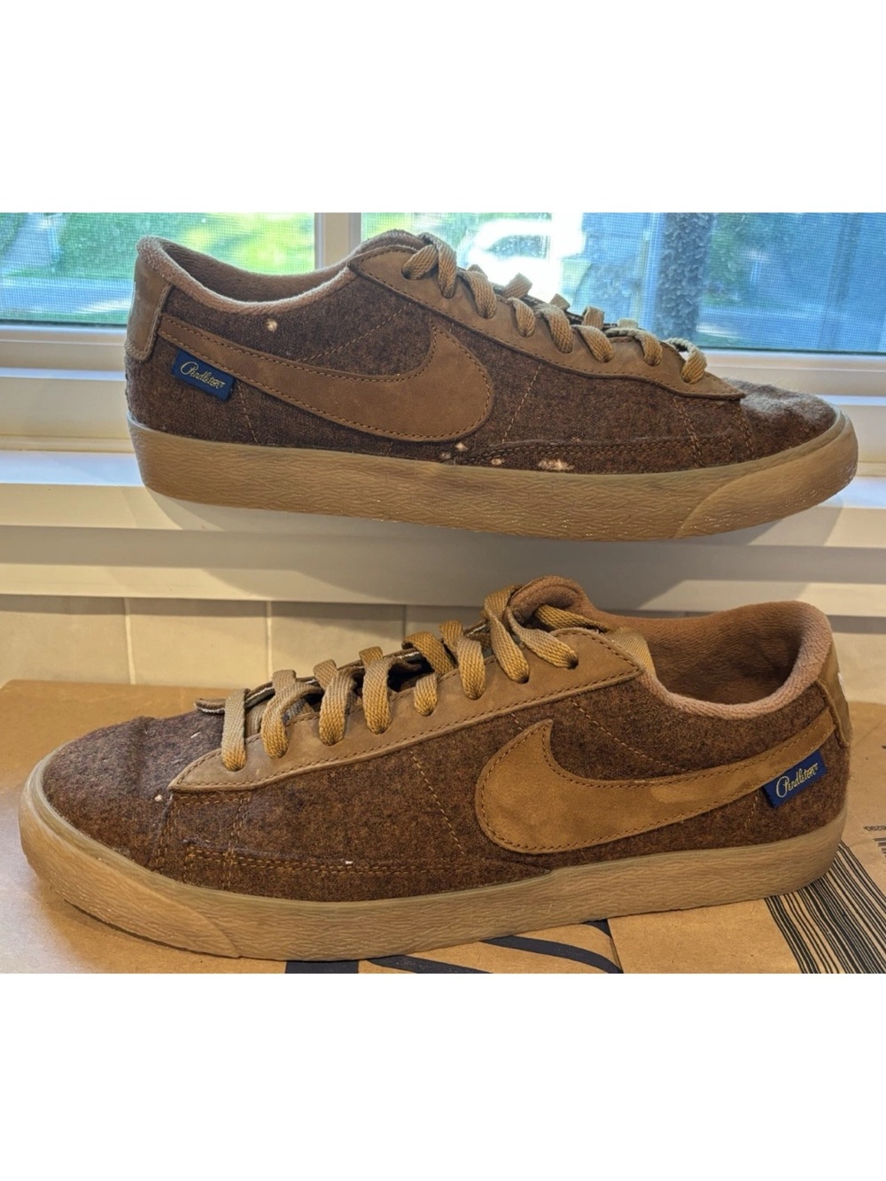 Size 10 Nike Brown Pendleton Shoes (Read Description)